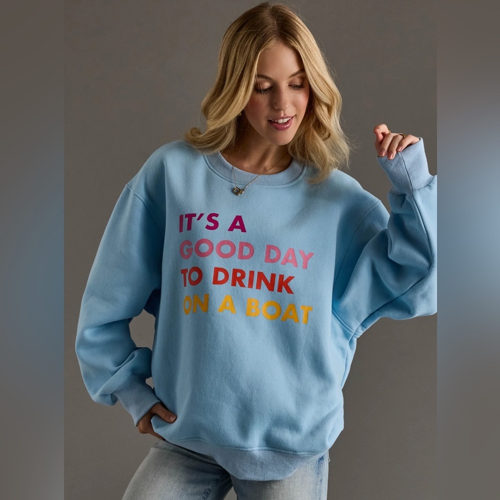 Panache “Drink on a Boat” Sweatshirt